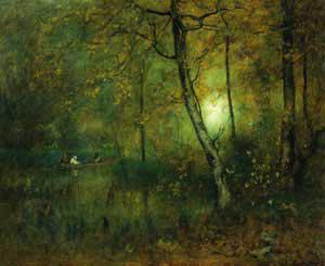George Inness Pool in the Woods